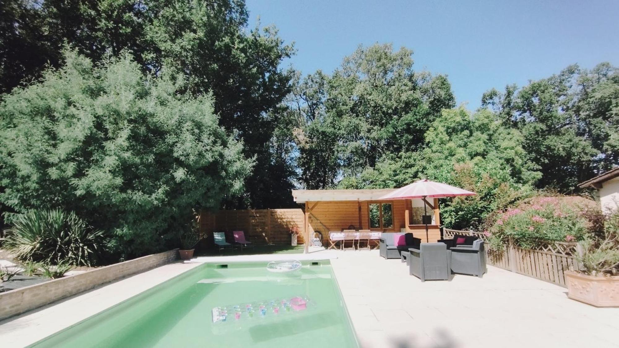 Gite Vacances Bosc D'Esquirol 4 Pers Escorneboeuf Exterior photo